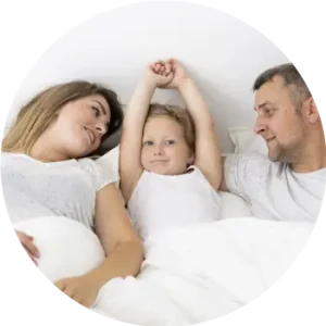 Padres con niño de cualquier edad